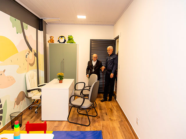 Inauguração do Centro de Reabilitação Nilce Magalhães da Silva