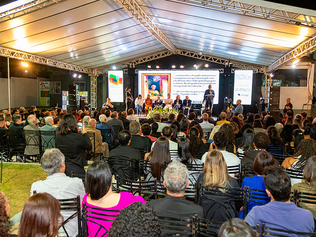 Inauguração do Centro de Reabilitação Nilce Magalhães da Silva