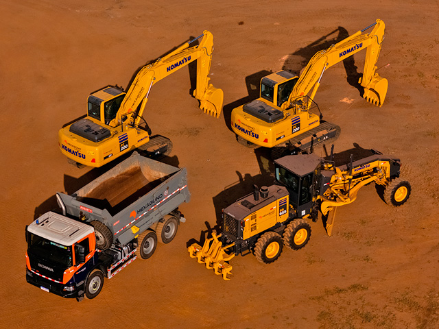 Foto galeria principais equipamentos de terraplanagem da hexagono engenharia 6