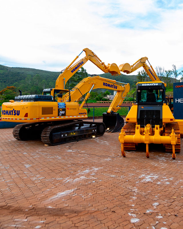 Hexagono e komatsu parceria global na construcao do futuro de minas 1