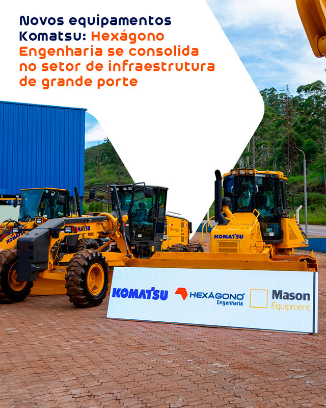 Hexagono e komatsu parceria global na construcao do futuro de minas 2