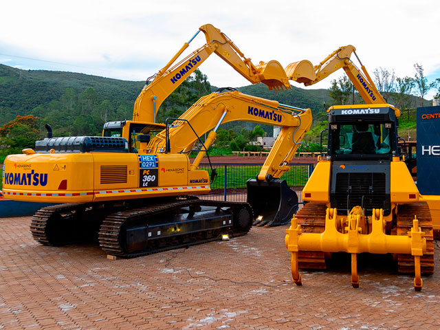 Hexagono e komatsu parceria global na construcao do futuro de minas