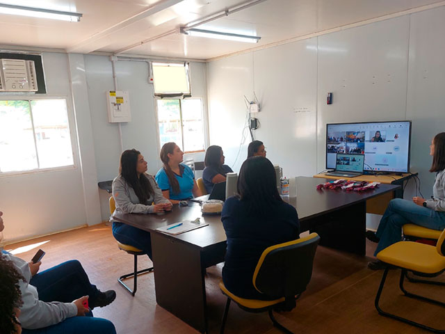 Informacao que protege no mes da mulher hexagono realiza palestra com delegada da delegacia da mulher de ouro preto 5